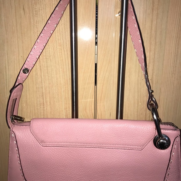 BCBG Pink leather bag/ adjustable - Picture 2 of 6